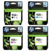 Tusze Oryginalne HP 934 XL BK + 935 XL CMY (X4E14AE) (komplet) - DARMOWA DOSTAWA w 24h