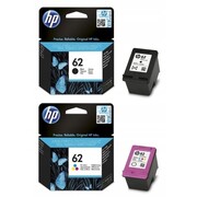 Tusze Oryginalne HP 62 BK + 62 C (N9J71AE) (komplet) - DARMOWA DOSTAWA w 24h