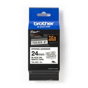 Taśma Oryginalna Brother TZe-S251 (TZe-S251) (Biały) (24 mm, 8 m, Biała) - DARMOWA DOSTAWA w 24h