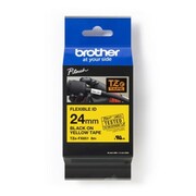 Taśma Flexi Oryginalna Brother TZe-FX651 (TZe-FX651) (Żółty) (24 mm, 8 m, Żółta) - DARMOWA DOSTAWA w 24h