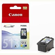 3 kolorowy tusz Canon CL-513 - zdjęcie 1