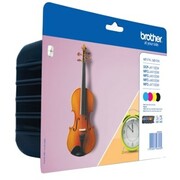 Brother tusze LC127XLVALBP (cyan, magenta, yellow, black)