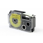 Taśma Barwiąca Zamiennik XR-12FYW do Casio (XR-12FYW) (Żółty) (12 mm, 5,5 m) - DARMOWA DOSTAWA w 24h