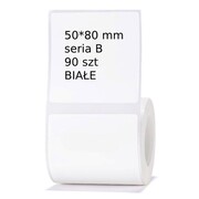 Etykiety Oryginalne Niimbot 50x80 mm (50*80) (Biały) (90 szt.) - DARMOWA DOSTAWA w 24h