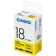 Taśma Barwiąca Oryginalna Casio XR-18YW1 (XR18YW1) (Żółty) (18 mm, 8 m) - DARMOWA DOSTAWA w 24h