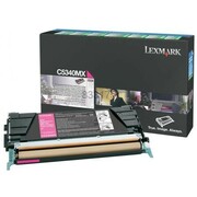 Toner Lexmark C534x, czerwony, C5340MX, 7000s, return
