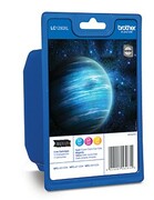 Zestaw 3 tuszy Brother Rainbow Pack LC-1280 CMY Brother