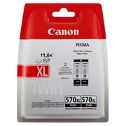 CANON Tusz Czarny PGI-570XLBKTWIN 0318C007, 2xBk - zdjęcie 1