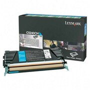 Toner Lexmark C5240CH, błękitny (cyan), C524, 5000 stron - zdjęcie 1