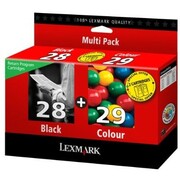 Zestaw tuszy Lexmark 28 + 29 Black Kolor 18C1520E Lexmark