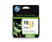 Zestaw 3 tuszy HP 712 Yellow 3ED79AE Hewlett-Packard