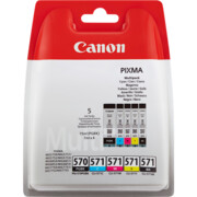 Zestaw tuszy Canon PGI-570 Black + CLI-571 CMYK Canon