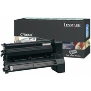 Toner Lexmark C770, C772, czarny, C7700KH, 10000s