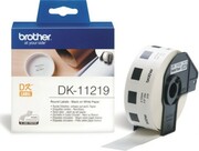 Etykieta oryginalna okrągła Brother DK-11219 12mm 1200szt. Brother