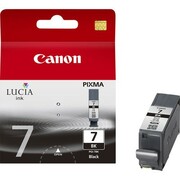Wkład atramentowy Canon PGI7BK - pigment black - zdjęcie 1