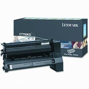 Toner Lexmark C770, C772, czarny, C7700ks, 6000s, return