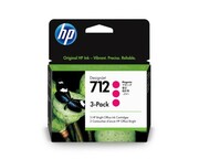 Zestaw 3 tuszy HP 712 Magenta 3ED78AE Hewlett-Packard