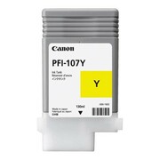 Canon tusz PFI107Y (yellow) - zdjęcie 1