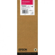 Tusz Epson T6063 Magenta 220ml. *DATA 08/2026*OD RĘKI* Epson