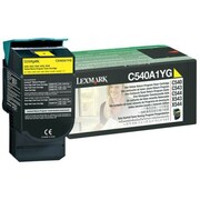 Toner Lexmark C540A1YG, zółty, C540n/ C543dn/ C544/ C546, 1000 stron - zdjęcie 1