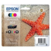 Zestaw 4 tusz Epson 603 CMYK T03U6 Epson