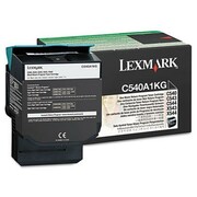 Toner Lexmark C540A1KG, czarny, C540n/ C543dn/ C544/ C546, 1000 stron - zdjęcie 1