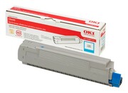 Toner OKI 43487711 Błękitny (6000 stron) C8600 - zdjęcie 1