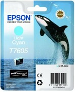Epson Tusz T7605 Light Cyan (C13T76054010)