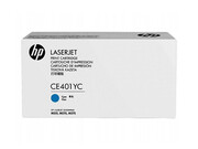 HP Toner Niebieski CE401YC - zdjęcie 1