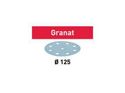 Festool Krążki ścierne Granat STF D125/8 P180 GR/10 497149