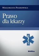 9788380852341 Prawo dla lekarzy Paszkowska Małgorzata Difin