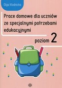 9788380801622 Prace domowe dla uczniów ze specjalnymi potrzebami edukacyjnymi Poziom 2 Kłodnicka Olga Harmonia