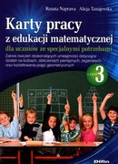 9788380857582 Karty pracy z edukacji matematycznej dla uczniów ze specjalnymi potrzebami Część 3 Naprawa Renata, Tanajewska Alicja Difin