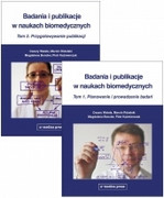 978-83-7522-085-8 (tom 1), 978-83-7522-086-5 (tom 2) Badania i publikacje w naukach biomedycznych. Tom 1.Planowanie i prowadzenie badań, Tom 2.Przygotowywanie publikacji Cezary Watała, Marcin Różalski, Magdalena Boncler, Piotr Kaźmier Alfa Medica Press