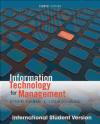 9781118092255 Information Technology Management Efraim Turban, Linda Volonino John Wiley & Sons
