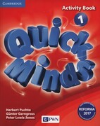 9788326229565 Quick minds 1 Activity Book Puchta Herbert, Gerngross Gunter, Lewis-Jones Peter Wydawnictwo Szkolne PWN