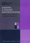 9788301168384 Zadania z analizy matematycznej Tom 2 Kaczor Wiesława J., Nowak Maria T. Wydawnictwo Naukowe PWN