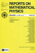 Reports on Mathematical Physics 80/2 2017 Wydawnictwo Naukowe PWN