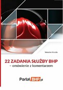 9788382763553 22 zadania służby BHP Wiedza i Praktyka