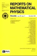 Reports On Mathematical Physics 86/3 - Polska Wydawnictwo Naukowe PWN