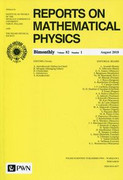 Reports on Mathematical Physics 82/1 Kraj Wydawnictwo Naukowe PWN