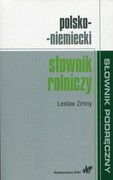 9788301186722 Polsko-niemiecki słownik rolniczy Zimny Lesław Wydawnictwo Naukowe PWN