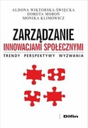 9788380850484 Zarządzanie innowacjami społecznymi Wiktorska-Święcka Aldona, Moroń Dorota, Klimowicz Monika Difin