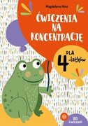 9788383090078 Ćwiczenia na koncentrację dla 4-latków Hinz Magdalena Harmonia