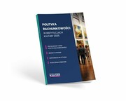 9788383448374 Polityka rachunkowości w instytucjach kultury 2025 Trzpioła Katarzyna Wiedza i Praktyka