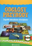 9788371344077 Odgłosy przyrody Teczka Zagadki obrazkowo-dźwiękowe z płytą CD Harmonia