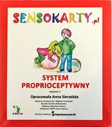 Sensokarty sytem proprioceptywny Zabawy z taśmą elastyczną Anna Sieradzka Empis