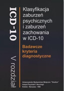 83-85688-37-4 Klasyfikacja zaburzeń psychicznych i zaburzeń zachowania w ICD-10. Badawcze kryteria diagnostyczne praca zbiorowa VESALIUS