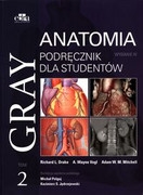 9788366548152 Gray Anatomia Podręcznik dla studentów Tom 2 Edra Urban & Partner