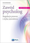 9788301210311 Zawód psycholog Bednarek Dorota Wydawnictwo Naukowe PWN